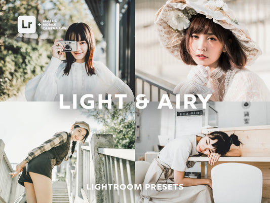 Light and Airy Lightroom Presets