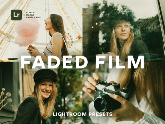 Faded Film Lightroom Presets