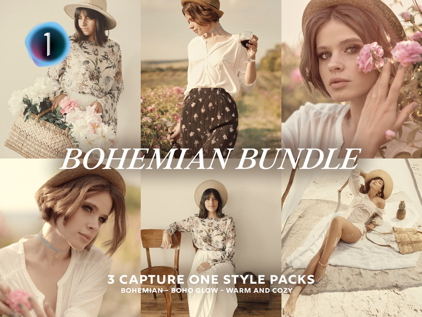 Bohemian Bundle Capture One Styles