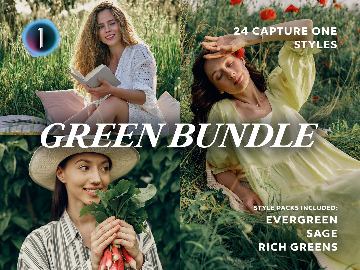 Green Bundle Capture One Styles