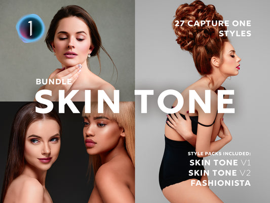 Skin Tone Bundle Capture One Styles