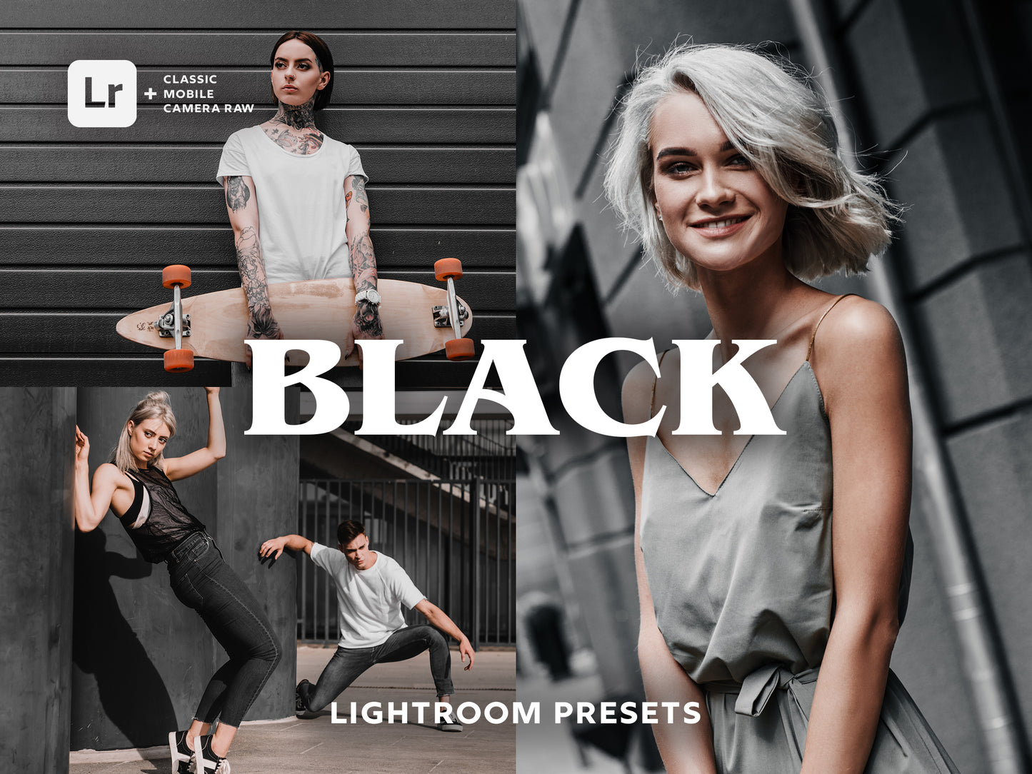 Black Lightroom Presets