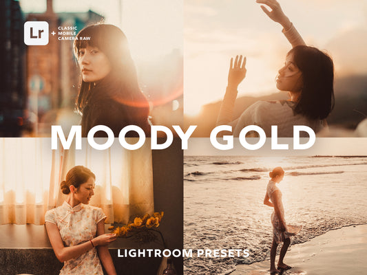 Moody Gold Lightroom Presets